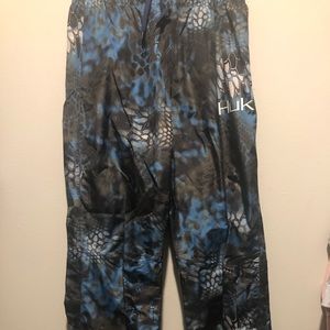 Huk Men's Camo Packable Fishing Pants